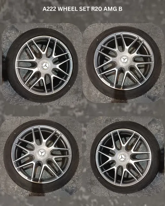 222 WHEEL SET R20 AMG